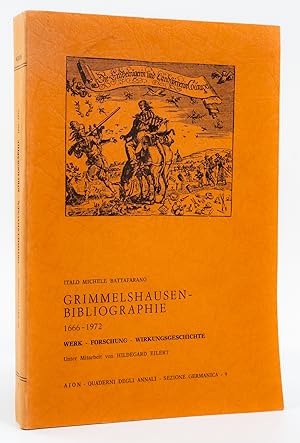 Bild des Verkufers fr Grimmelshausen-Bibliographie 1666-1972: Werk. Forschung. Wirkungsgeschichte. - zum Verkauf von Antiquariat Tautenhahn