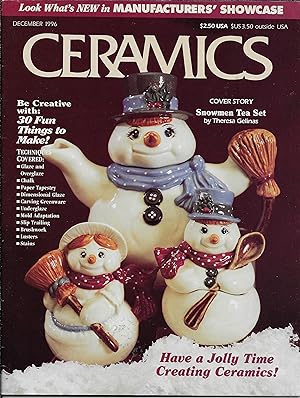 Bild des Verkufers fr Ceramics - Volume 32, Issue 4 - December 1996 zum Verkauf von Charing Cross Road Booksellers