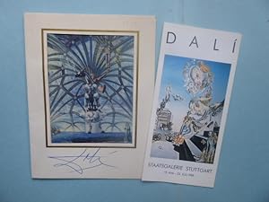 Saint Jacques de Compostela. (Farbendruck) Von Salvador Dali eigenhändig signiert.