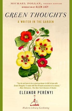Bild des Verkufers fr Green Thoughts : A Writer in the Garden zum Verkauf von AHA-BUCH GmbH