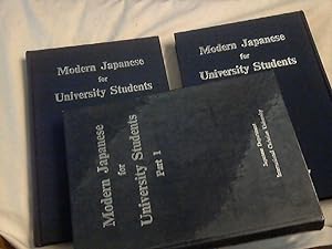 Modern Japanese for University Students. 3 Vols ( by Japanese Department, International Christian...