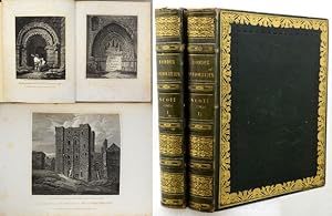 THE BORDER ANTIQUITIES OF ENGLAND AND SCOTLAND; Comprising Specimens of Architecture and Sculptur...