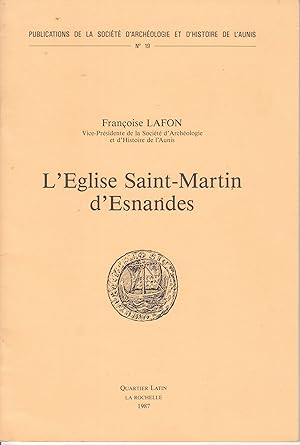 L'Eglise Saint-Martin d'Esnandes