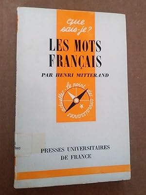 Les mots français