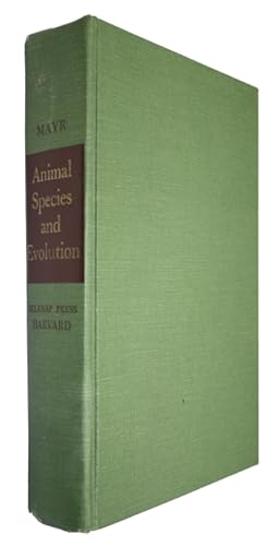 Seller image for Animal Species and Evolution for sale by PEMBERLEY NATURAL HISTORY BOOKS BA, ABA