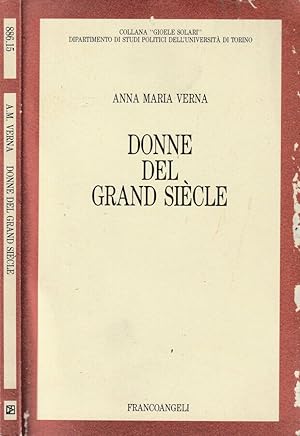 Bild des Verkufers fr Donne del grand siecle zum Verkauf von Biblioteca di Babele