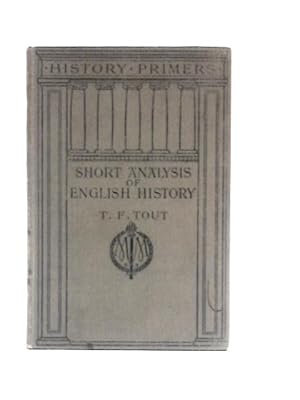 Image du vendeur pour A Short Analysis of English History mis en vente par World of Rare Books