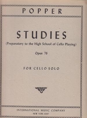 Studies (Preparatory to the High School of Cello Playing) Op.76