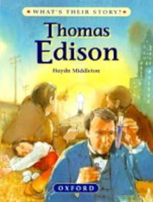 Image du vendeur pour Thomas Edison: The Wizard Inventor (What's Their Story? S.) mis en vente par WeBuyBooks