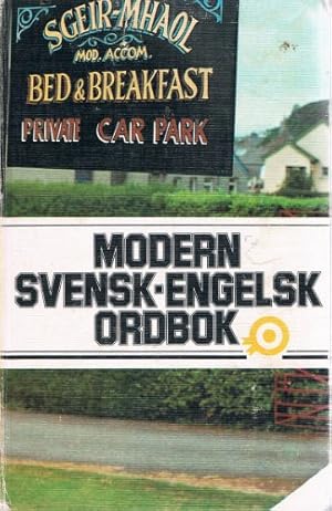 Bild des Verkufers fr Modern svensk engelsk ordbok =: A modern Swedish English dictionary zum Verkauf von WeBuyBooks