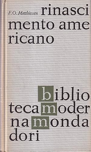 Seller image for Rinascimento americano. Arte ed espressione nell'et di Emerson e di Whitman for sale by Il Salvalibro s.n.c. di Moscati Giovanni