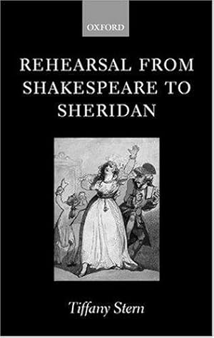 Immagine del venditore per Rehearsal from Shakespeare to Sheridan venduto da WeBuyBooks