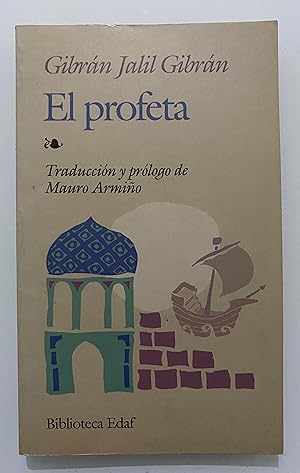 Imagen del vendedor de El profeta a la venta por Nk Libros