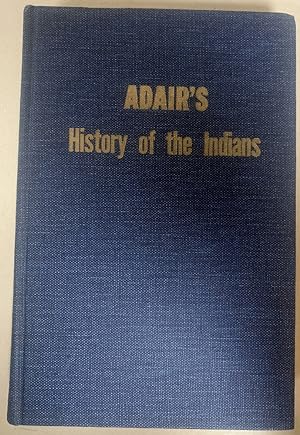 Bild des Verkufers fr Adair's History of the American Indians zum Verkauf von Chaparral Books