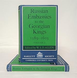 Image du vendeur pour Russian Embassies to the Georgian Kings 1589-1605. 2 Volumes. mis en vente par Haymes & Co. Bookdealers