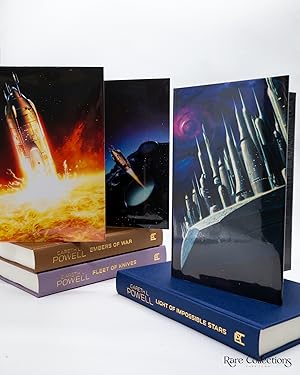 Imagen del vendedor de Embers of War Trilogy - Embers of War, Fleet of Knives & Light of Impossible Stars (Deluxe Signed Edition) a la venta por Rare Collections