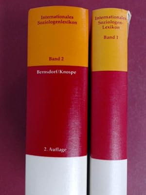 Internationales Soziologenlexikon. (vollständig in 2 Bänden).