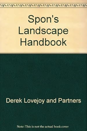 Bild des Verkufers fr Spon's Landscape Handbook zum Verkauf von WeBuyBooks
