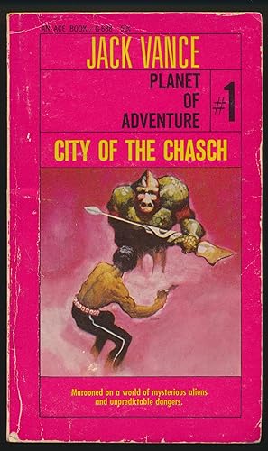 Bild des Verkufers fr City of the Chasch (Planet of Adventure #1) SIGNED pbo zum Verkauf von DreamHaven Books