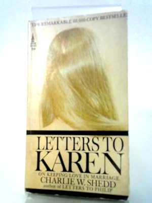 Bild des Verkufers fr Letters to Karen: On Keeping Love in Marriage zum Verkauf von World of Rare Books