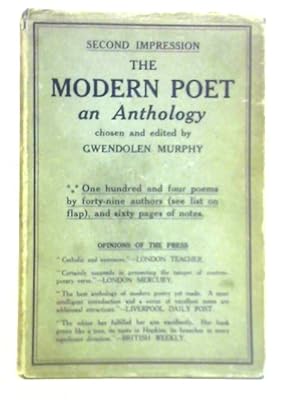Imagen del vendedor de The Modern Poet: An Anthology a la venta por World of Rare Books