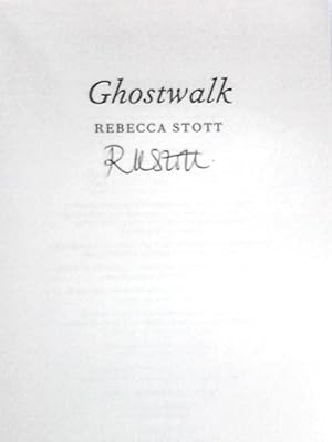 Seller image for Ghostwalk for sale by World of Rare Books