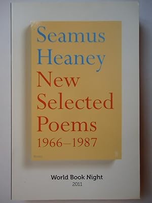 Imagen del vendedor de NEW SELECTED POEMS 1966-1987 a la venta por GfB, the Colchester Bookshop