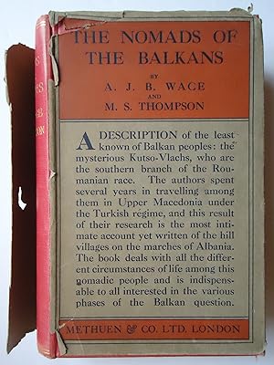 Seller image for THE NOMADS OF THE BALKANS. An Account of Life and Customs Among the Vlachs of Northern Pindus for sale by GfB, the Colchester Bookshop