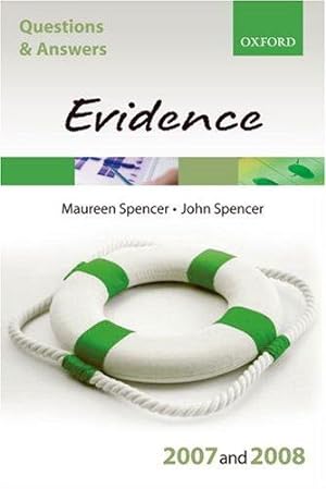 Imagen del vendedor de Q&A: Evidence 2007 and 2008 a la venta por WeBuyBooks