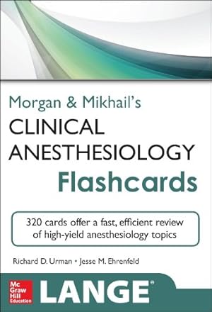 Seller image for Morgan and Mikhail's Clinical Anesthesiology Flashcards (Lange Flashcards) for sale by Pieuler Store