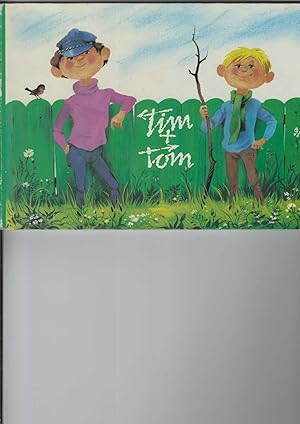 Image du vendeur pour Tim + Tom. Ein Pappbilderbuch. Illustrationen von Reiner Schwalme. mis en vente par Antiquariat Frank Dahms