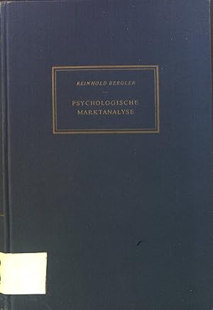 Seller image for Psychologische Marktanalyse. for sale by books4less (Versandantiquariat Petra Gros GmbH & Co. KG)