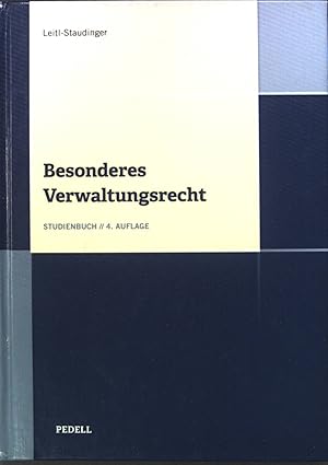 Bild des Verkufers fr Besonderes Verwaltungsrecht. zum Verkauf von books4less (Versandantiquariat Petra Gros GmbH & Co. KG)