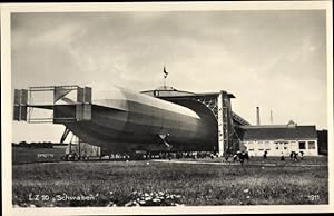 Ansichtskarte / Postkarte Zeppelin LZ 10 Schwaben, Luftschiff