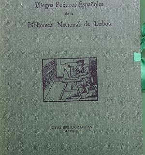 Imagen del vendedor de Pliegos poticos espaoles de la Biblioteca Nacional de Lisboa a la venta por Librera Alonso Quijano