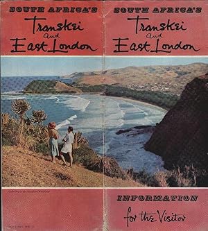 Imagen del vendedor de South Africa's Transkei and East London : Information for the Visitor (Reiseprospekt) a la venta por Schrmann und Kiewning GbR