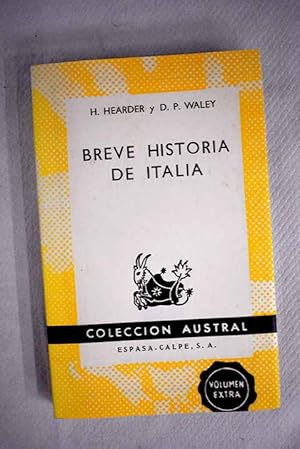 Imagen del vendedor de Breve historia de Italia a la venta por Alcan Libros