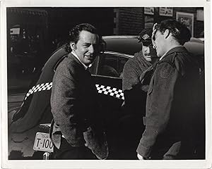 Image du vendeur pour The Apprenticeship of Duddy Kravitz (Original photograph of Mordecai Richler on the set of the 1974 film) mis en vente par Royal Books, Inc., ABAA