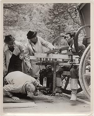 Bild des Verkufers fr The Wonderful World of the Brothers Grimm (Original photograph of Russ Tamblyn, Tom Conroy, and George Pal on the set of the 1962 film) zum Verkauf von Royal Books, Inc., ABAA