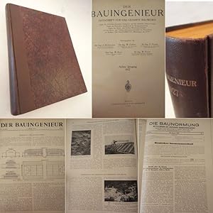 Der Bauingenieur, Zeitschrift für das gesamte Bauwesen. Organ des Deutschen Eisenbau-Verbandes un...
