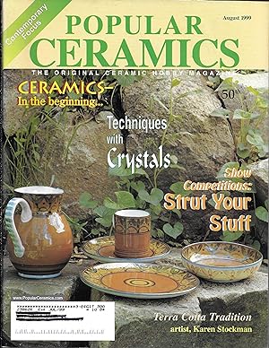 Popular Ceramics Magazine August 1999, Volume 50, Number 1