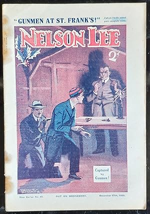 Bild des Verkufers fr The Nelson Lee Library New Series No 49, 27 December 19301 'Gunmen at St Frank's!' / Edwy Searles Brooks "Gunmen at St Frank's" / Roland Howard "The Slave Raiders!" / Bull's-Ete Bill! zum Verkauf von Shore Books