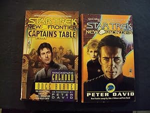 2 PBs Star Trek New Frontier Books 2, 5 Peter David Pocket Books