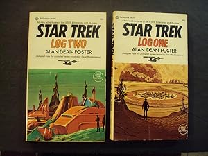 2 PBs Star Trek Logs 1 - 2 Alan Dean Foster Ballantine Books