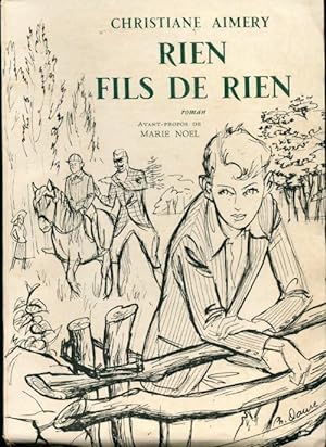 Seller image for Rien fils de rien - Christiane Aimery for sale by Book Hmisphres