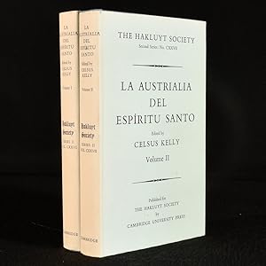 Bild des Verkufers fr La Austrialia del Espiritu Santo; The Journal of Fray Martin de Munilla O.F.M. and other Documents Relating to the Voyage of Pedro Fernandez de Quiros to the South Seas (1617-1627) zum Verkauf von Rooke Books PBFA