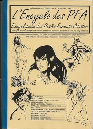 Imagen del vendedor de L'Encyclo des PFA. Encyclopdie des Petits Formats Adultes. ( Micro-Tirage ). a la venta por Librairie Victor Sevilla