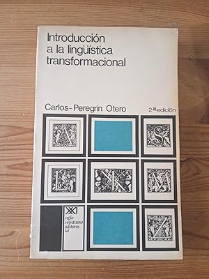 Seller image for Introduccin a la lingistica transformacional for sale by Vrtigo Libros