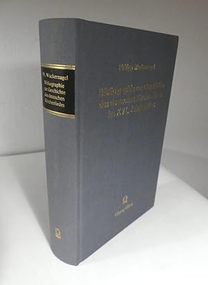 Bibliographie zur Geschichte des deutschen Kirchenliedes im XVI. Jahrhundert.