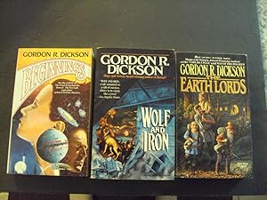 Seller image for 3 Gordon R Dickson PBs Beginnings; Wolf And Iron; The Earth Lords for sale by Joseph M Zunno